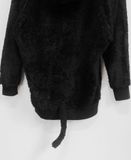  11.23.23 - VTG FAUX FUR PULLOVER  HOODIE - DIG DEEP 