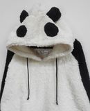  11.23.23 - VTG FAUX FUR PULLOVER  HOODIE - THE UTILITY COMPANY 