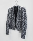  11.26.23 - VTG CROPPED TWEED JACKET - JESSE WOMAN 