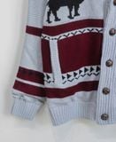  11.26.23 - VTG KNIT CARDIGAN JACKET - GIORGIO BOTTO 