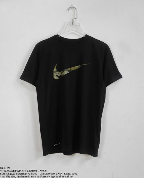  08.01.23 - VTG JERSEY SPORT T-SHIRT - NIKE 