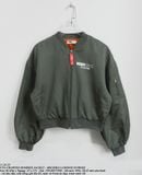  11.26.23 - VTG CROPPED BOMBER JACKET - MICHIKO LONDON SUPRISE 