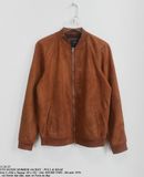  11.26.23 - VTG SUEDE BOMBER JACKET - PULL & BEAR 