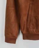  11.26.23 - VTG SUEDE BOMBER JACKET - PULL & BEAR 