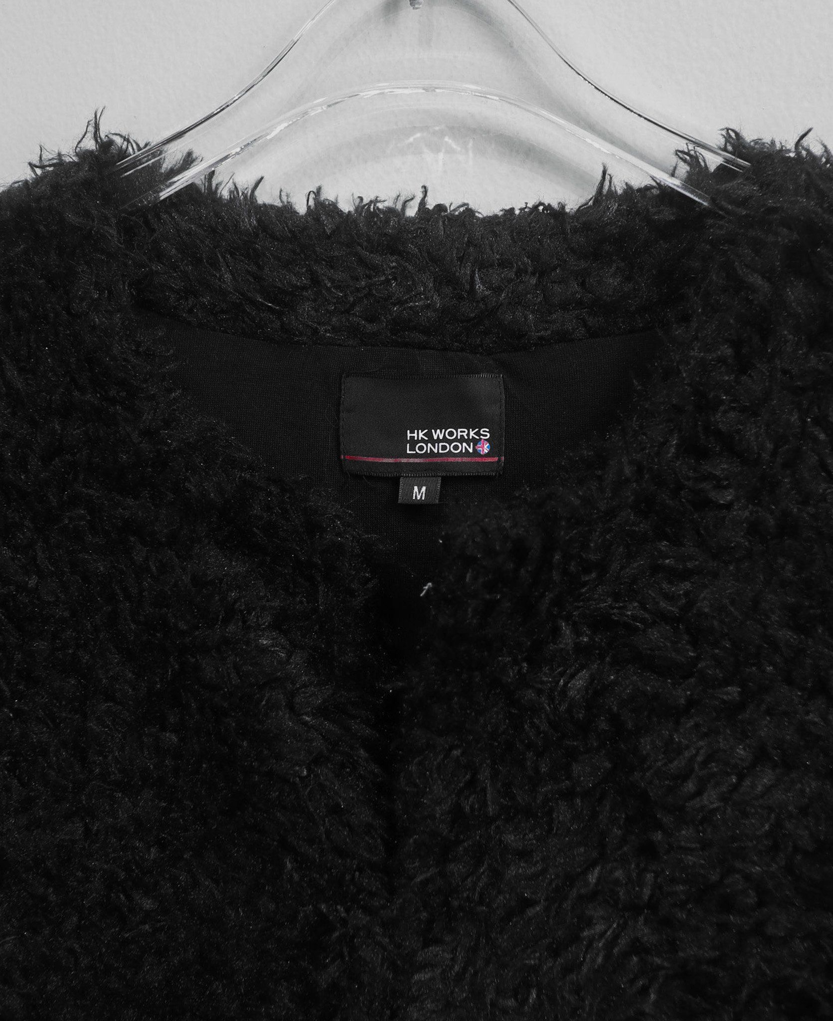  11.26.23 - VTG FAUX FUR JACKET - HK WORKS LONDON 