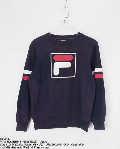  02.26.23 - VTG WASHED SWEATSHIRT - FILA 