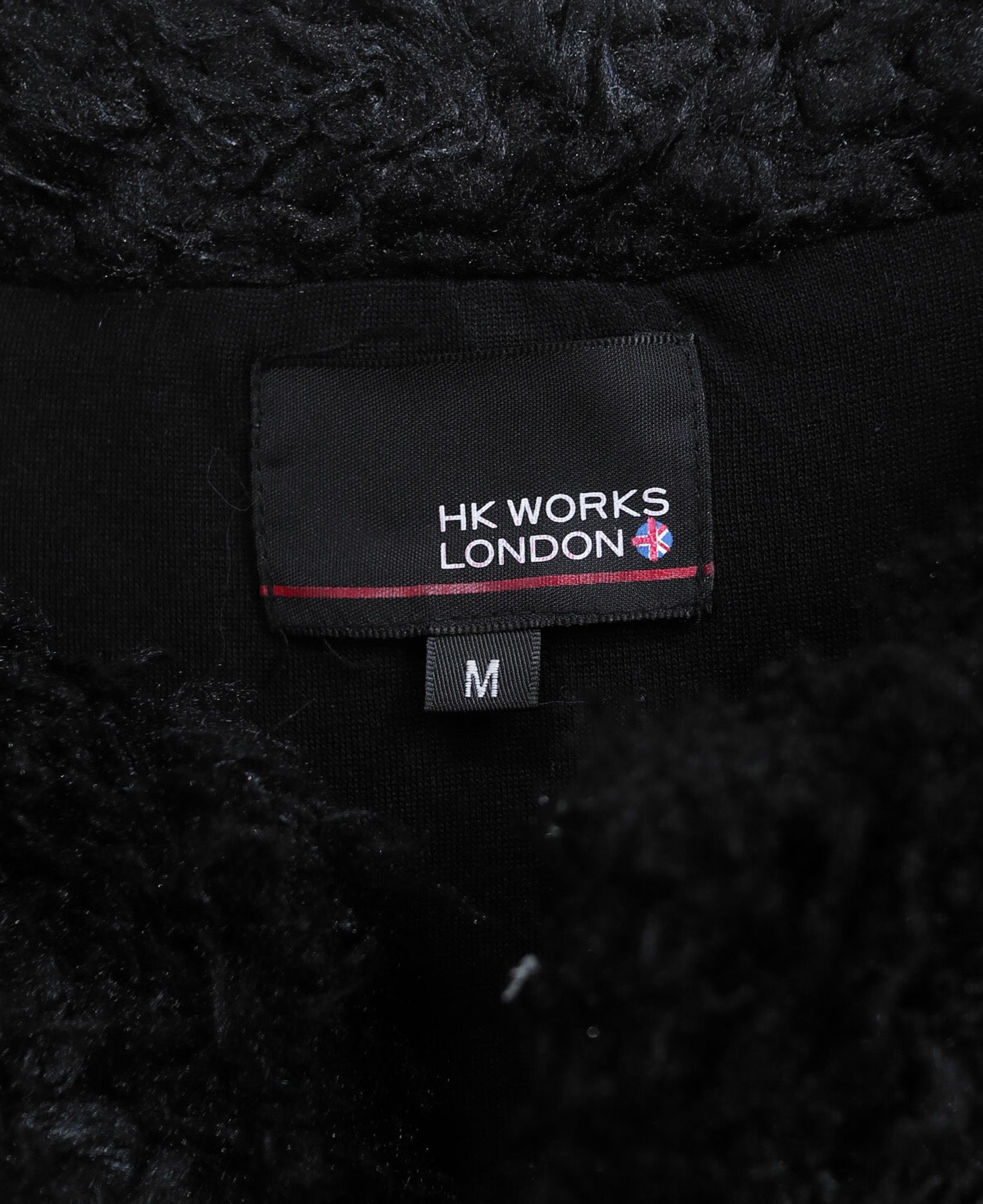  11.26.23 - VTG FAUX FUR JACKET - HK WORKS LONDON 