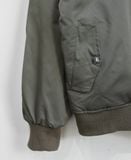  11.26.23 - VTG REVERSIBLE CROPPED BOMBER JACKET 