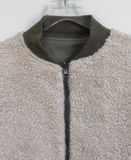  11.26.23 - VTG REVERSIBLE CROPPED BOMBER JACKET 