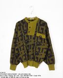  12.04.22 - VTG KNIT SWEATSHIRT - BLACK MIKA 90s 