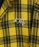  11.26.23 - VTG FLANNEL COACH JACKET - VISION STREETWEAR 