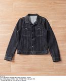  05.31.24 - VTG CROPPED TRUCKER DENIM JACKET - HARE 
