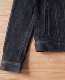  05.31.24 - VTG CROPPED TRUCKER DENIM JACKET - HARE 