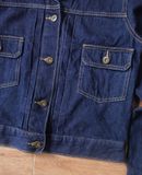  05.31.24 - VTG CROPPED TRUCKER DENIM JACKET - GU by UNIQLO 
