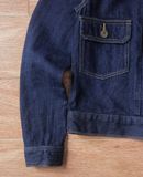  05.31.24 - VTG CROPPED TRUCKER DENIM JACKET - GU by UNIQLO 