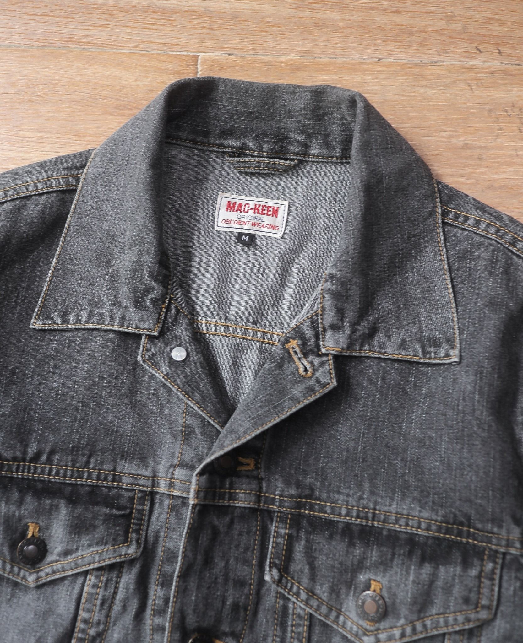  05.31.24 - VTG TRUCKER DENIM JACKET - MAC-KEEN 