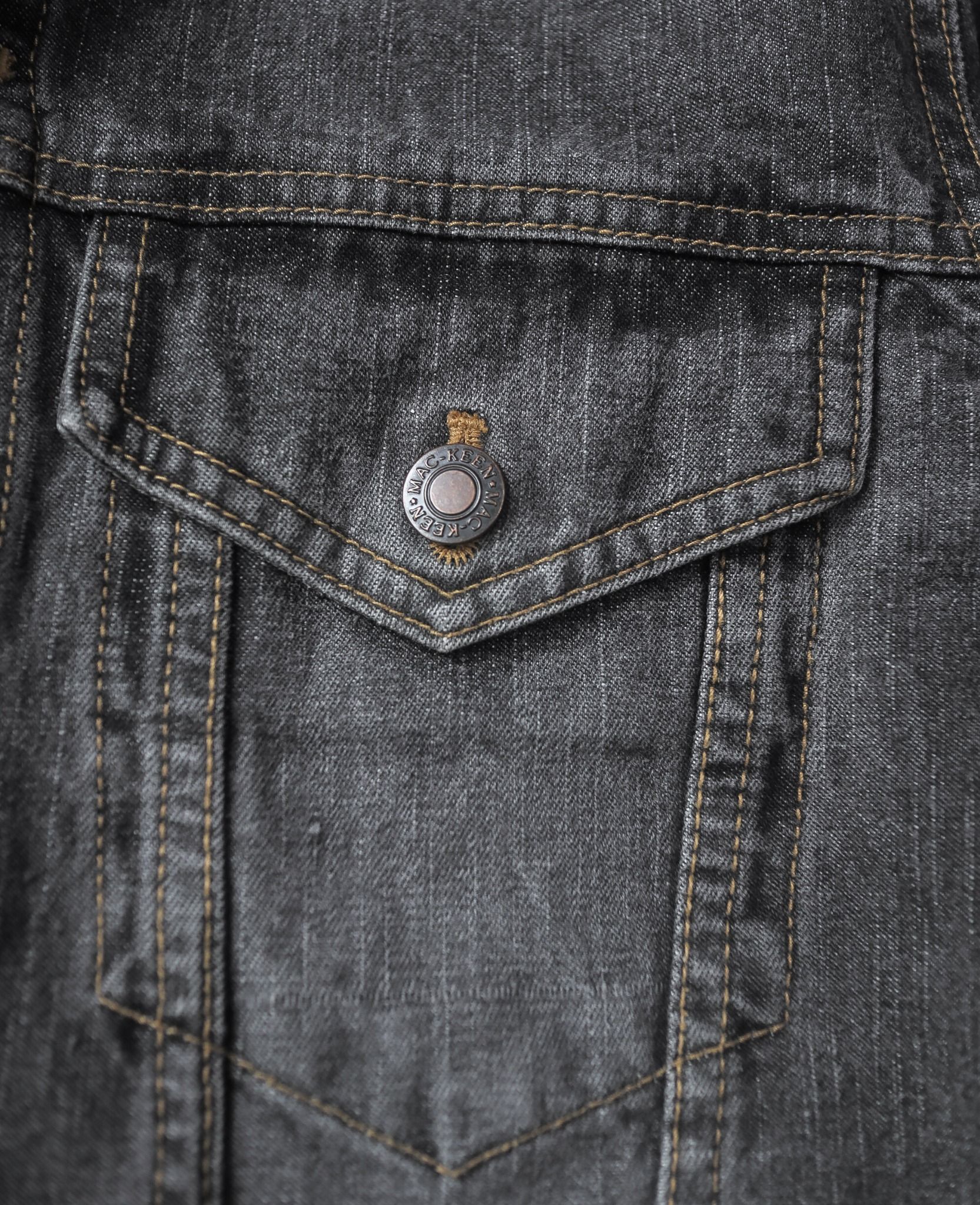  05.31.24 - VTG TRUCKER DENIM JACKET - MAC-KEEN 