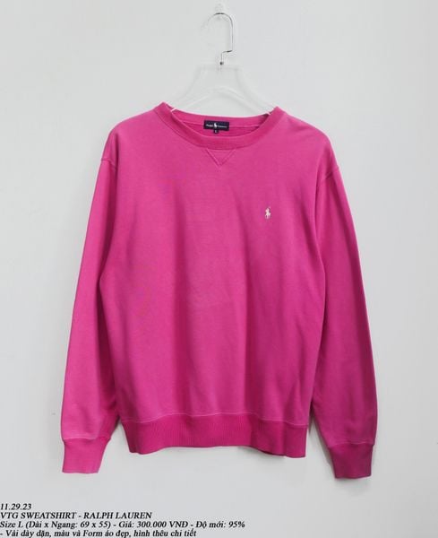  11.29.23 - VTG SWEATSHIRT - RALPH LAUREN 