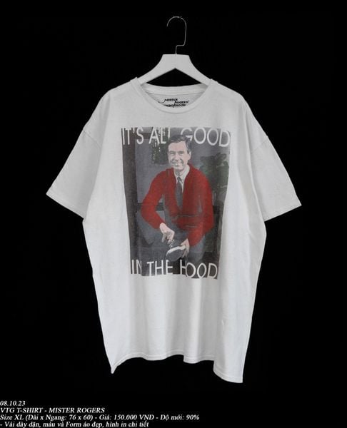 08.10.23 - VTG T-SHIRT - MISTER ROGERS 