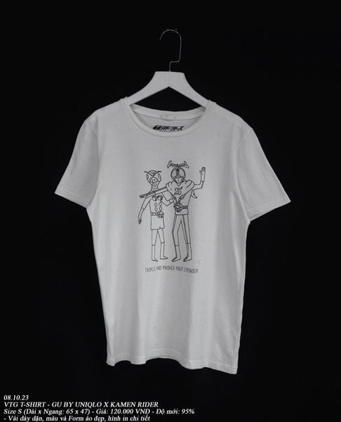  08.10.23 - VTG T-SHIRT - GU by UNIQLO X KAMEN RIDER 