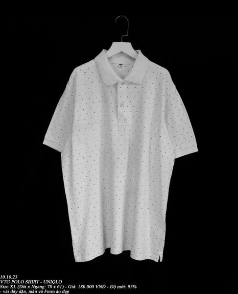  10.10.23 - VTG POLO SHIRT - UNIQLO 