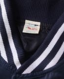  06.02.24 - VTG SATIN BASEBALL JACKET - TIMELY WARNING 