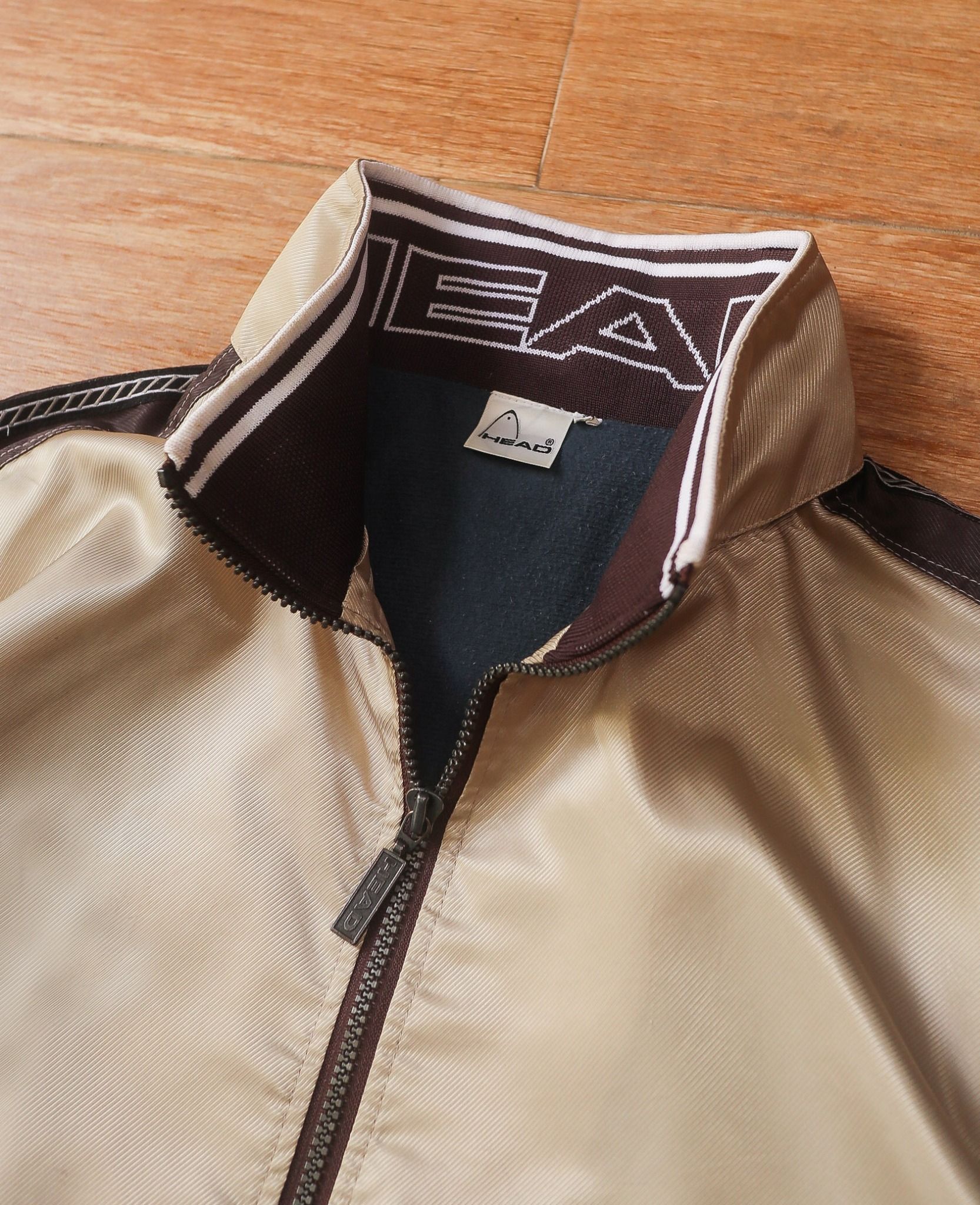  06.02.24 - VTG WINDBREAKER TRACK JACKET - HEAD 90s 