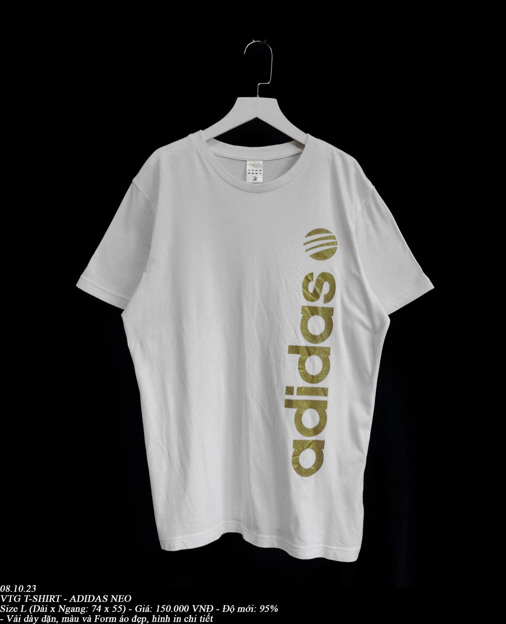  08.10.23 - VTG T-SHIRT - ADIDAS NEO 