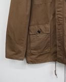  01.14.24 - VTG DENIM MILITARY PARKA JACKET - STRAY 