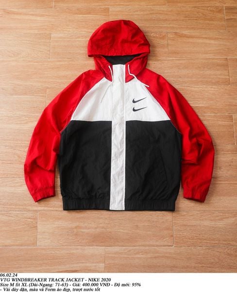  06.02.24 - VTG WINDBREAKER TRACK JACKET - NIKE 2020 