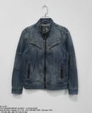  01.14.24 - VTG DENIM BIKER JACKET - G-STAR RAW 