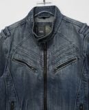  01.14.24 - VTG DENIM BIKER JACKET - G-STAR RAW 