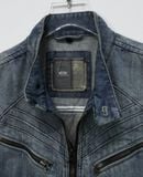  01.14.24 - VTG DENIM BIKER JACKET - G-STAR RAW 