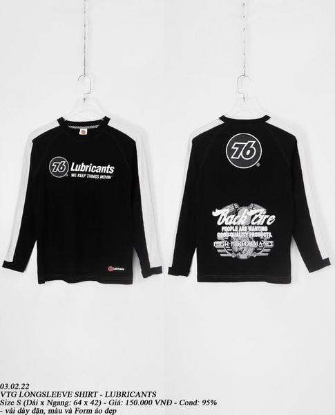  03.02.23 - VTG LONGSLEEVE SHIRT - LUBRICANTS 