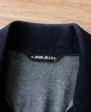  06.02.24 - VTG CROPPED DENIM TRUCKER JACKET - JOHN JELLO 