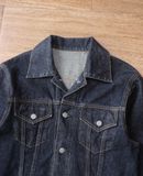  06.02.24 - VTG CROPPED DENIM TRUCKER JACKET 