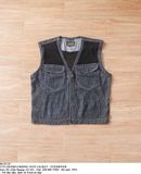  06.02.24 - VTG DENIM FISHING VEST JACKET - EVENRIVER 