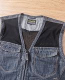  06.02.24 - VTG DENIM FISHING VEST JACKET - EVENRIVER 