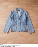  06.02.24 - VTG DENIM BLAZER JACKET - FITSIMMONS & KEMP 