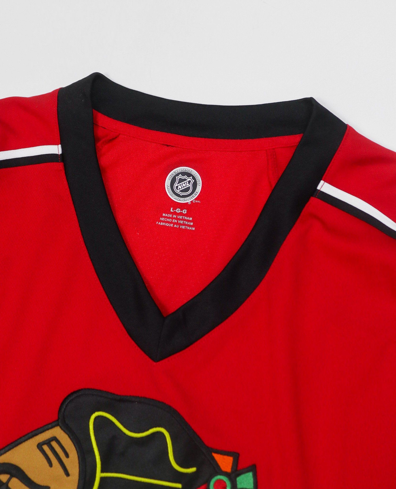  03.01.23 - VTG OVERSIZED FOOTBALL JERSEY LONGSLEEVE SHIRT - NHL 