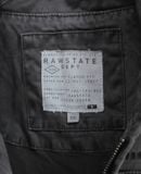  01.14.24 - VTG DENIM BIKER JACKET - ELWOOD RAW STATE 