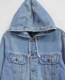  01.14.24 - VTG HOODED DENIM JACKET - ASOS 