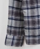  08.03.23 - VTG FLANNEL BUTTON UP SHIRT - UNIQLO 