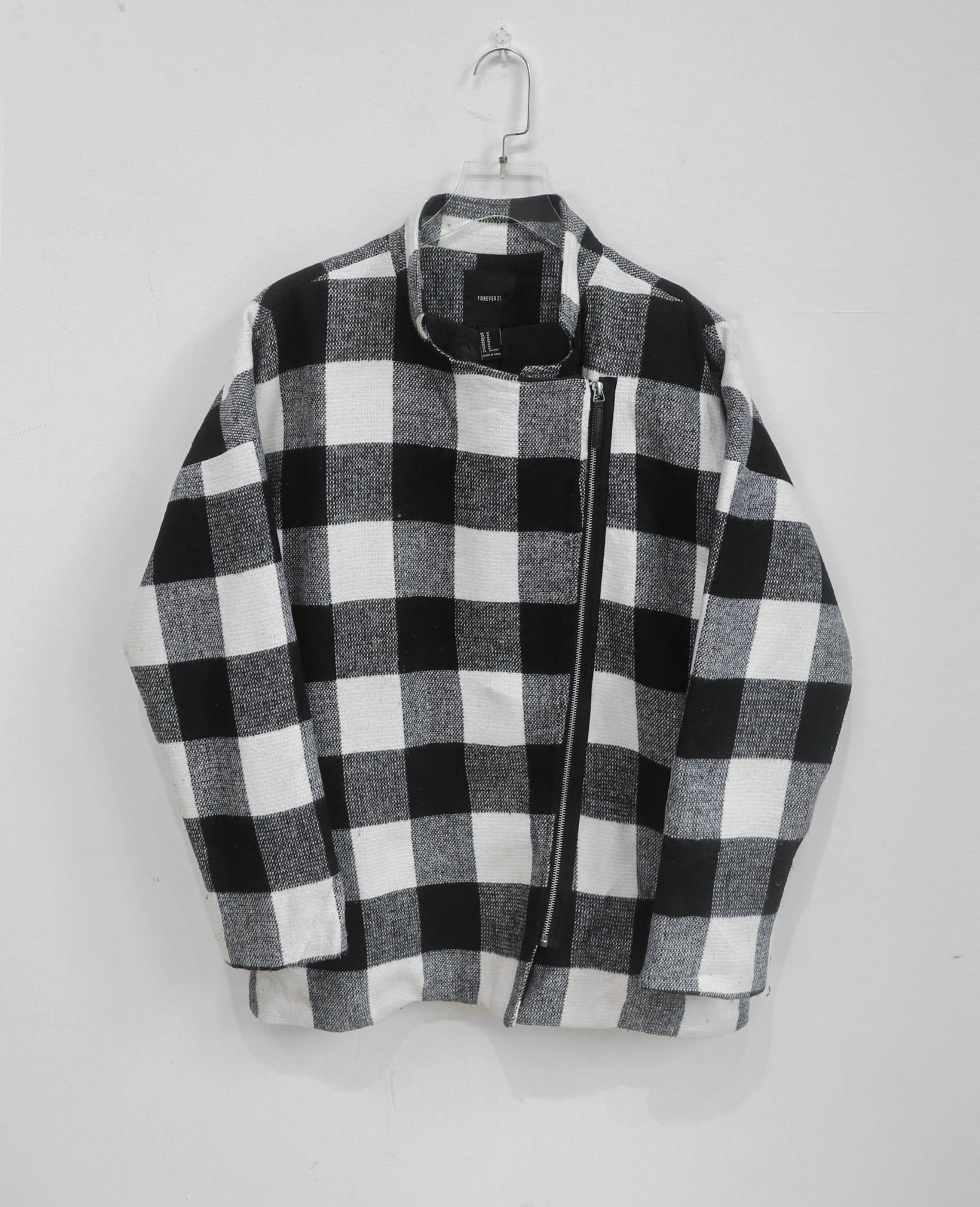  01.14.24 - VTG WOOL BIKER JACKET - FOREVER 21 