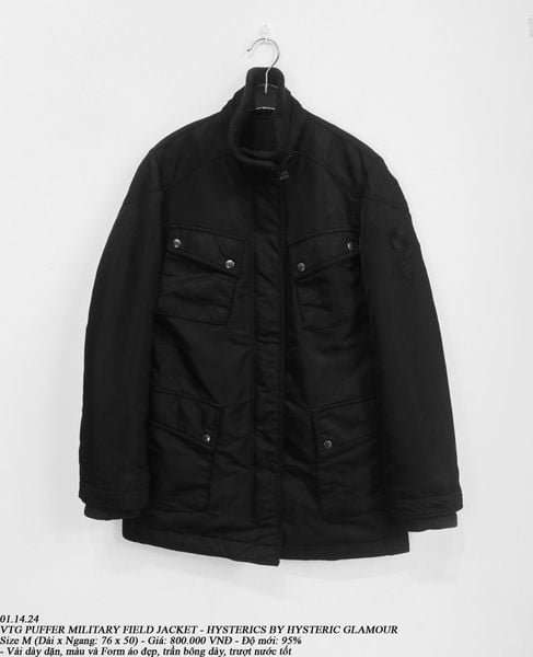  01.14.24 - VTG PUFFER MILITARY FIELD JACKET - HYSTERIC by HYSTERIC GLAMOUR 