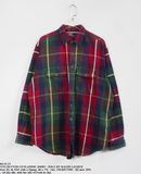  08.03.23 - VTG FLANNEL BUTTON UP SHIRT - POLO by RALPH LAUREN 