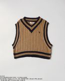  12.19.23 - VTG CROPPED KNIT VEST - U.S POLO USSN 