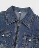  03.02.23 - VTG CROPPED DENIM JACKET 