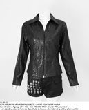  11.30.22 - VTG CROPPED BLOUSON JACKET - ANNE FONTAINE PARIS 