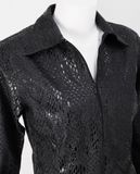  11.30.22 - VTG CROPPED BLOUSON JACKET - ANNE FONTAINE PARIS 